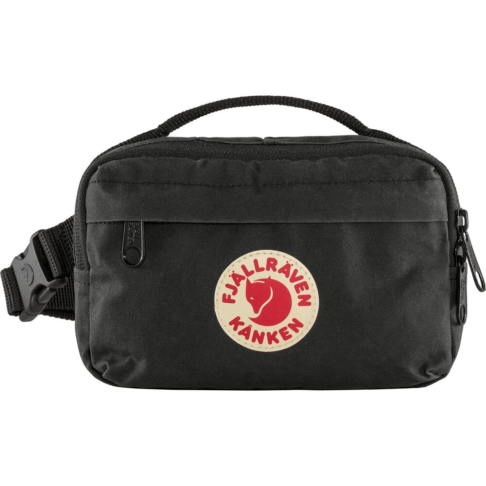 Fjällräven Kånken Hip Pack Black Belt Bag Crossbody